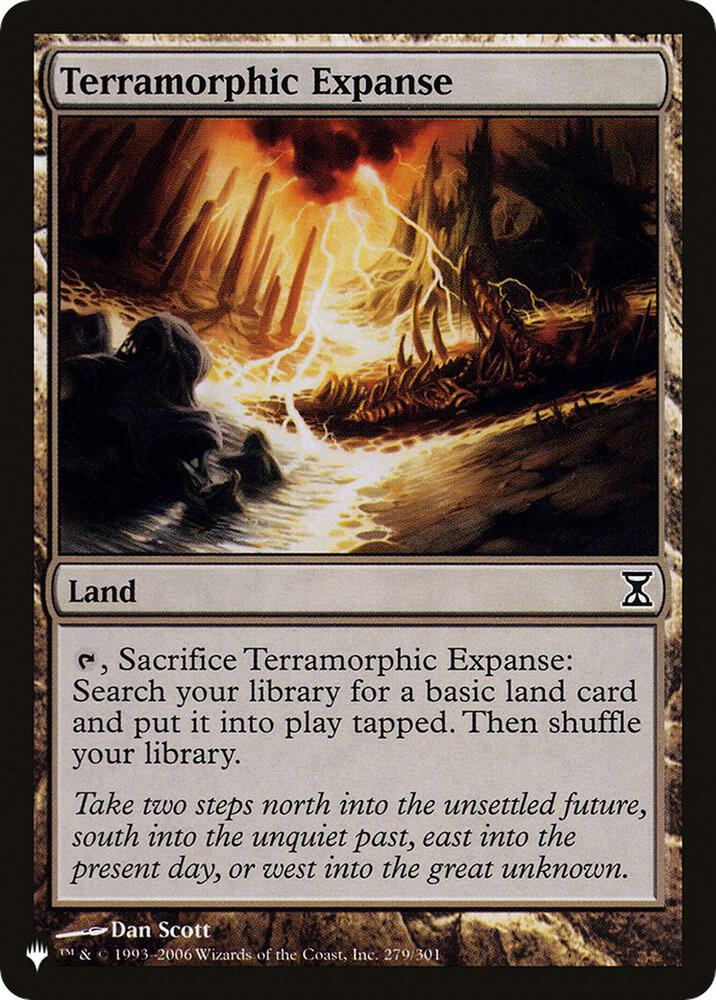 Terramorphic Expanse #TSP-279 — The List