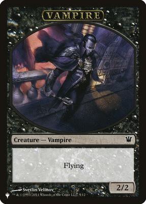 Vampire // Ape Double-sided Token 5 // 10 – The List Reprints (Token)