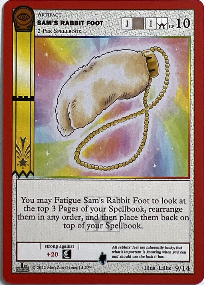 Sam's Rabbit Foot