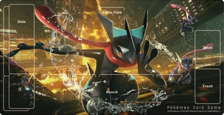 海外ポケセン限定 プレイマット Greninja Slashing Waves② Pokémon