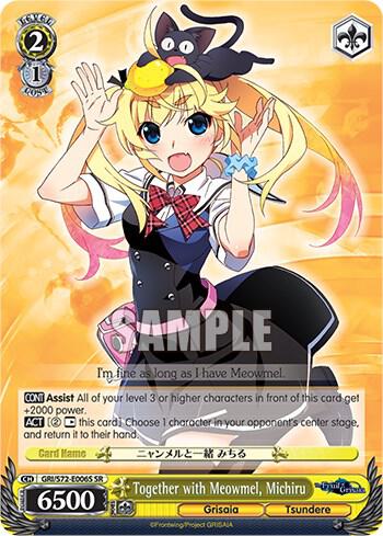 Together with Meowmel, Michiru (SR)