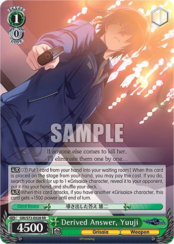 Derived Answer, Yuuji