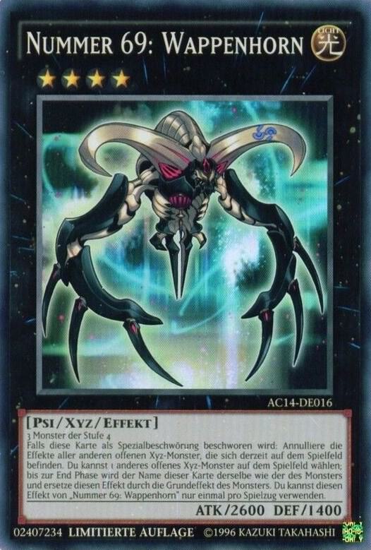 Number 69: Heraldry Crest (German) - "Nummer 69: Wappenhorn"