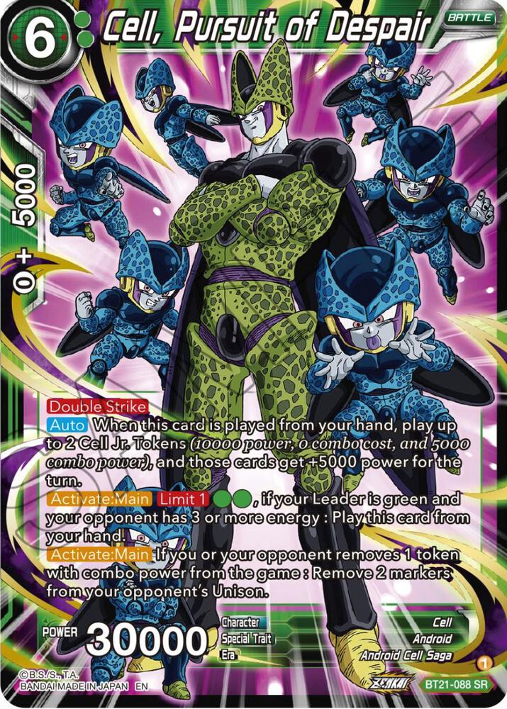 Cell, Pursuit of Despair - Wild Resurgence - Dragon Ball Super