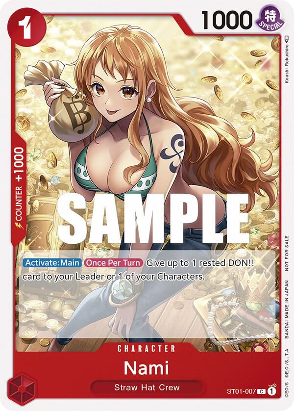 Nami 2025 New Year Event One Piece Promotion Cards One Piece Card 496999 In 1000x1000