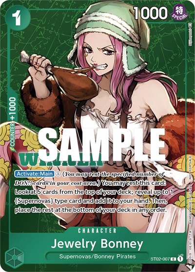 Jewelry Bonney (Tournament Pack Vol. 3) [Winner] card