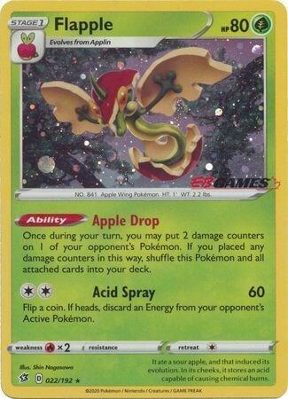 Flapple - 022/192 (EB Games Exclusive) 022/192 from Miscellaneous Cards & Products