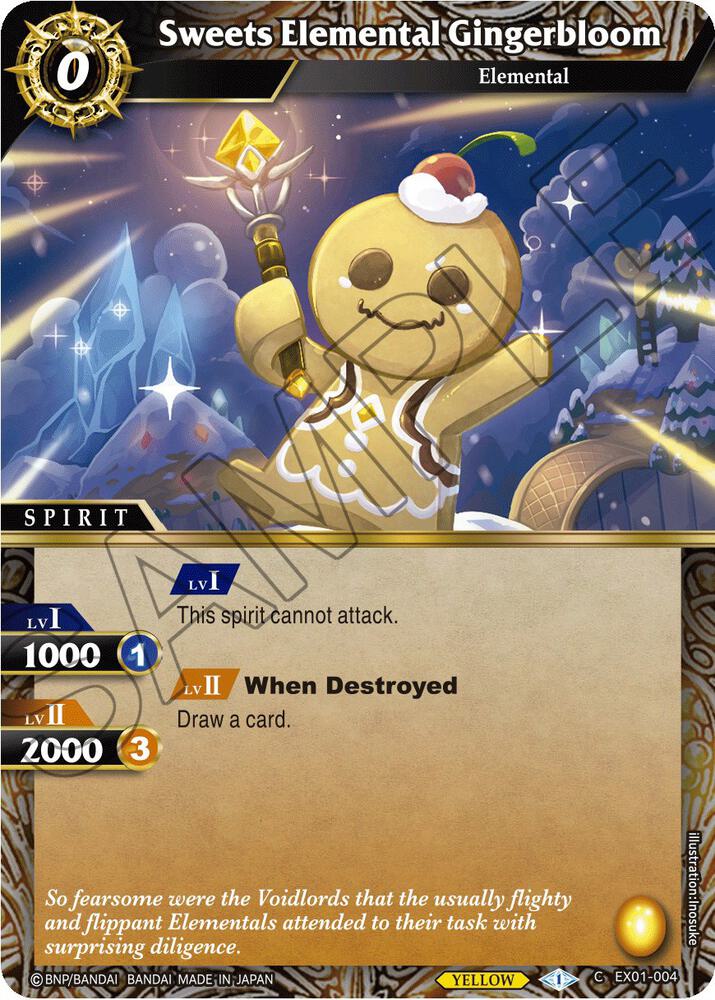 Sweets Elemental Gingerbloom