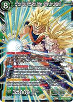 SS Son Goku & SS2 Son Gohan, Father-Son Solidarity - Wild