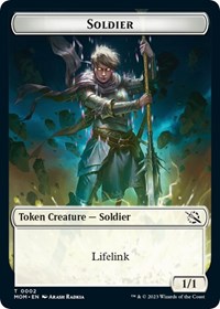 Soldier // Kraken Double-Sided Token