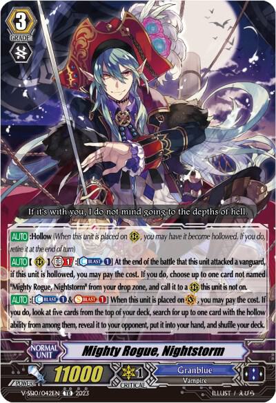 Mighty Rogue, Nightstorm (Foil)
