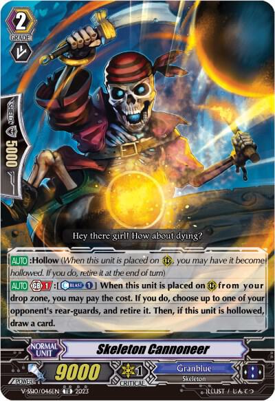 Skeleton Cannoneer (Foil)