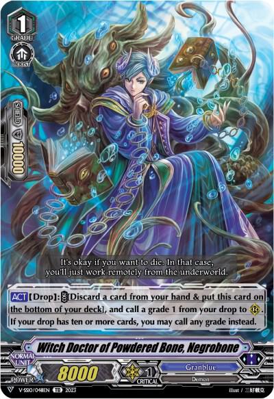 Witch Doctor of Powdered Bone, Negrobone (Foil)