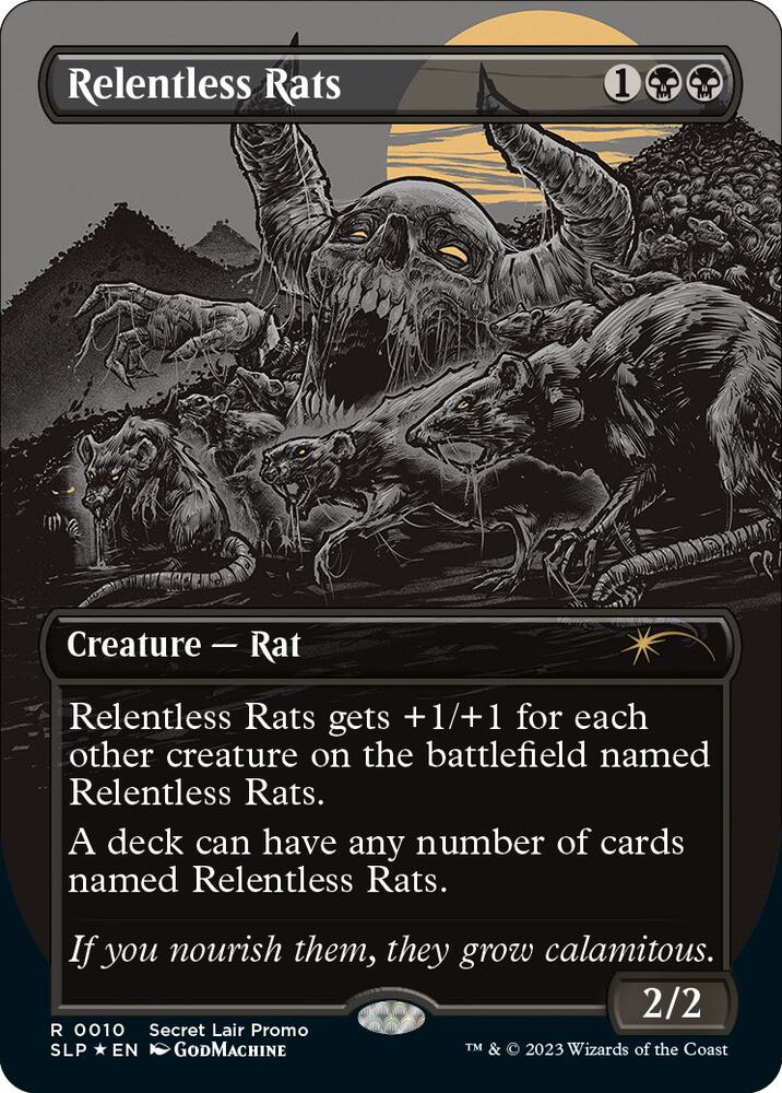 Relentless Rats (0010) - Secret Lair Showdown - Magic: The