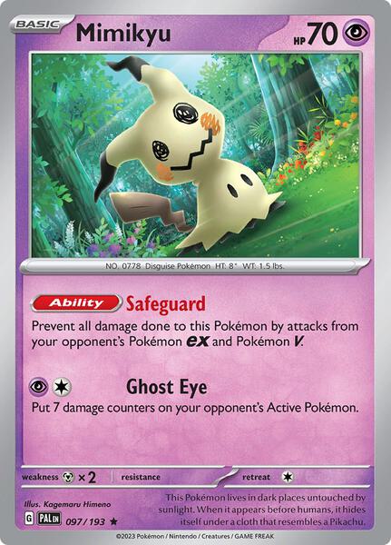 Mimikyu - SV02: Paldea Evolved - Pokemon - TCGplayer.com