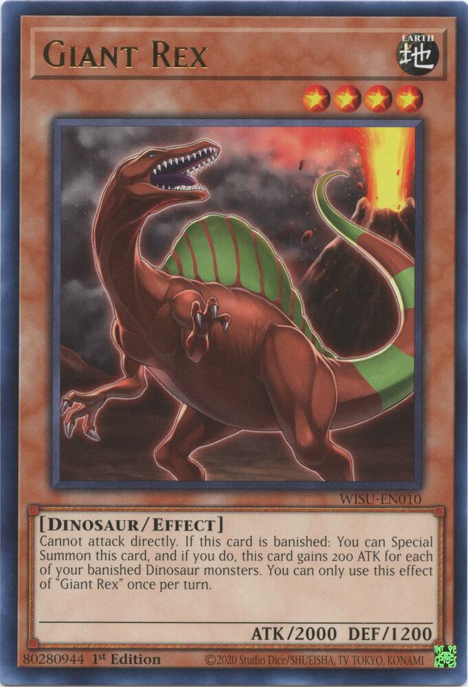 Giant Rex - Wild Survivors - YuGiOh - TCGplayer.com