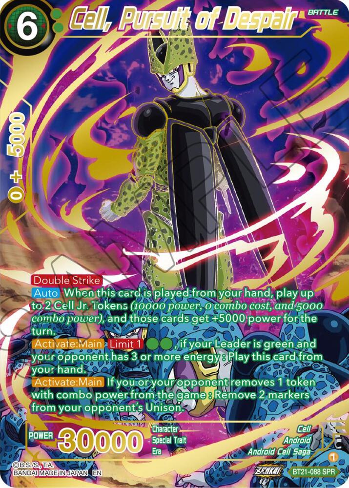 Cell, Pursuit of Despair (SPR) - Wild Resurgence - Dragon Ball
