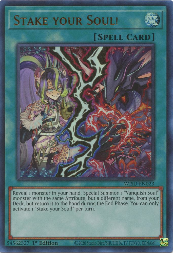 Konami Yu-Gi-Oh! Card Sleeves – Stake Your Soul YCSJ 2023 Nagoya – Pack Of 10 – Glossy, Japanese Size