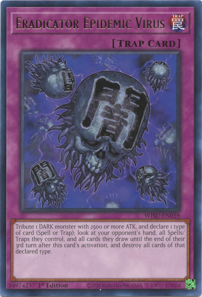 ボード VIRUS Terror Eradicator Epidemic Virus - Wild Survivors - YuGiOh