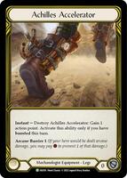 Achilles Accelerator (Golden) - FAB101 - Flesh and Blood: Promo