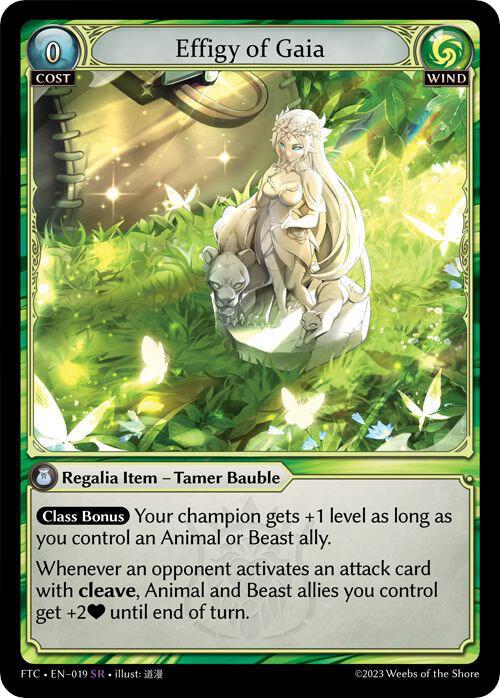 Effigy of Gaia - Fractured Crown - Grand Archive TCG - TCGplayer.com
