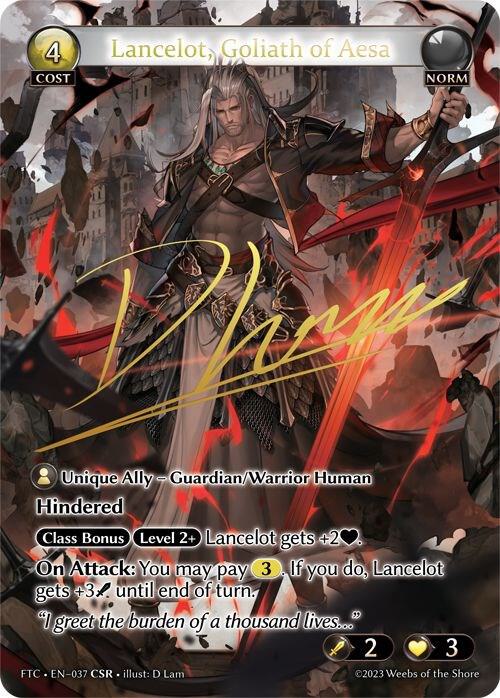 その他 Lancelot, Goliath of Aesa grand archive Lancelot, Goliath of Aesa (CSR) - Fractured Crown - Grand
