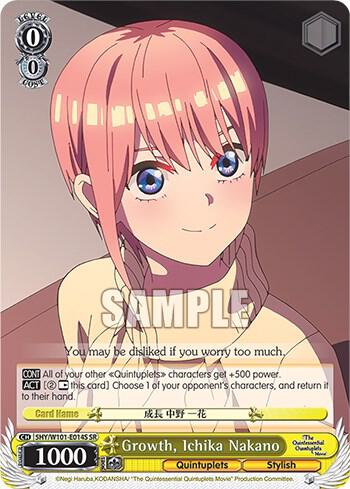 Growth, Ichika Nakano (SR)