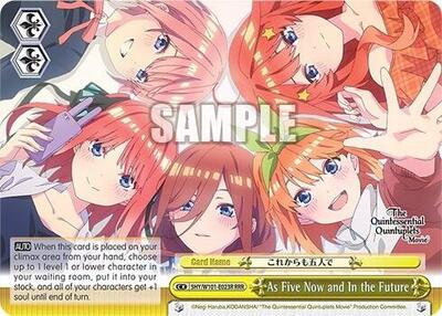 As Five Now and In the Future (RRR) card
