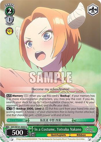 In a Costume, Yotsuba Nakano