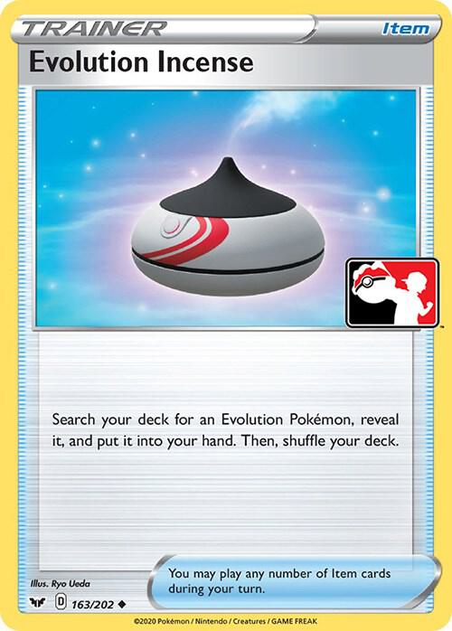 Evolution Incense 163/202 from Prize Pack Series Cards