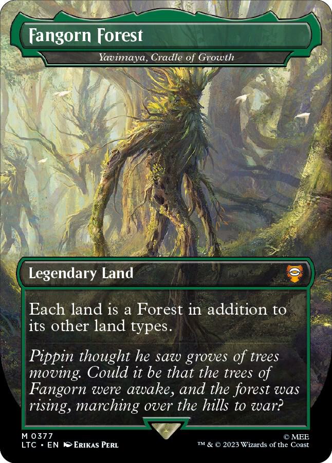 Fangorn Forest - Yavimaya, Cradle of Growth - Commander: The Lord