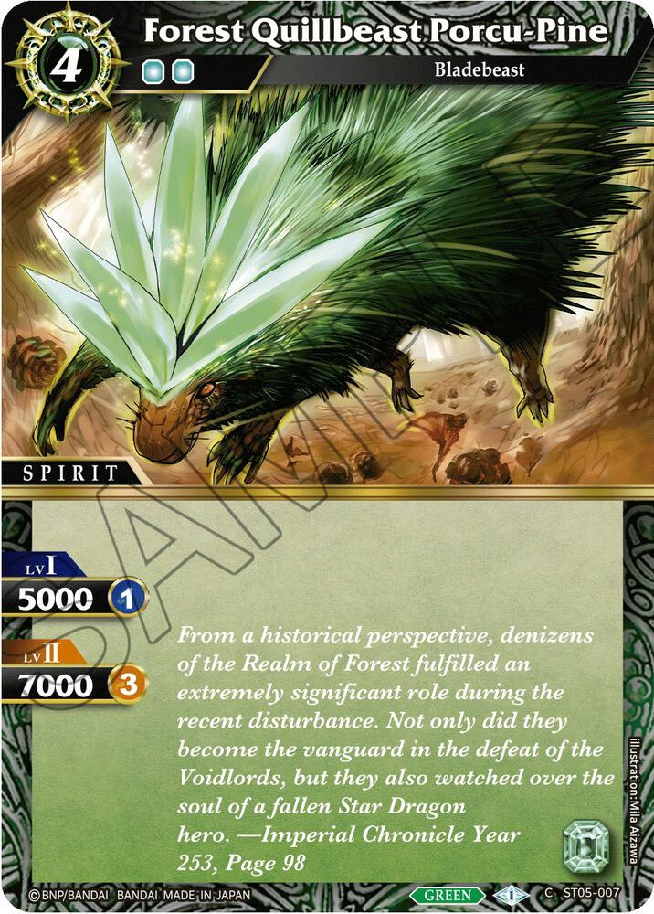 Forest Quillbeast Porcu-Pine