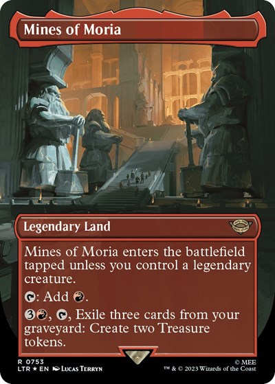Mines of Moria (Borderless) (Surge Foil)