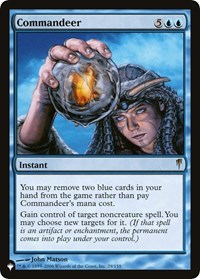Commandeer - The List Reprints - Magic: The Gathering card