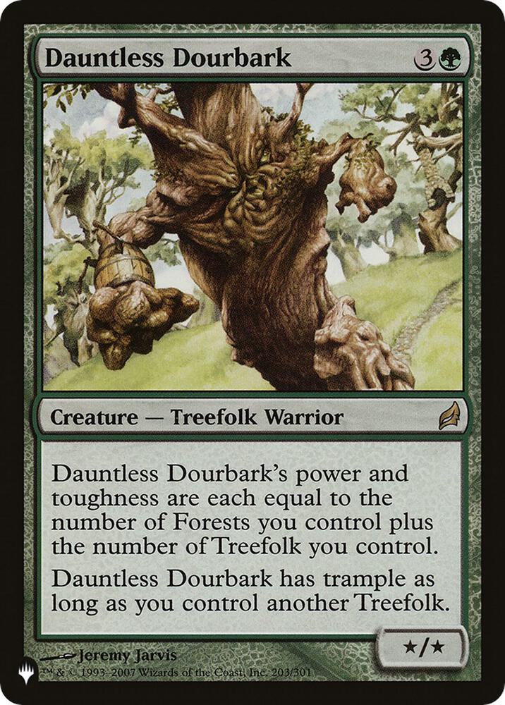 Dauntless Dourbark #LRW-203 — The List