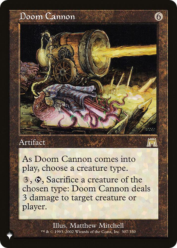 Doom Cannon 307/350 card