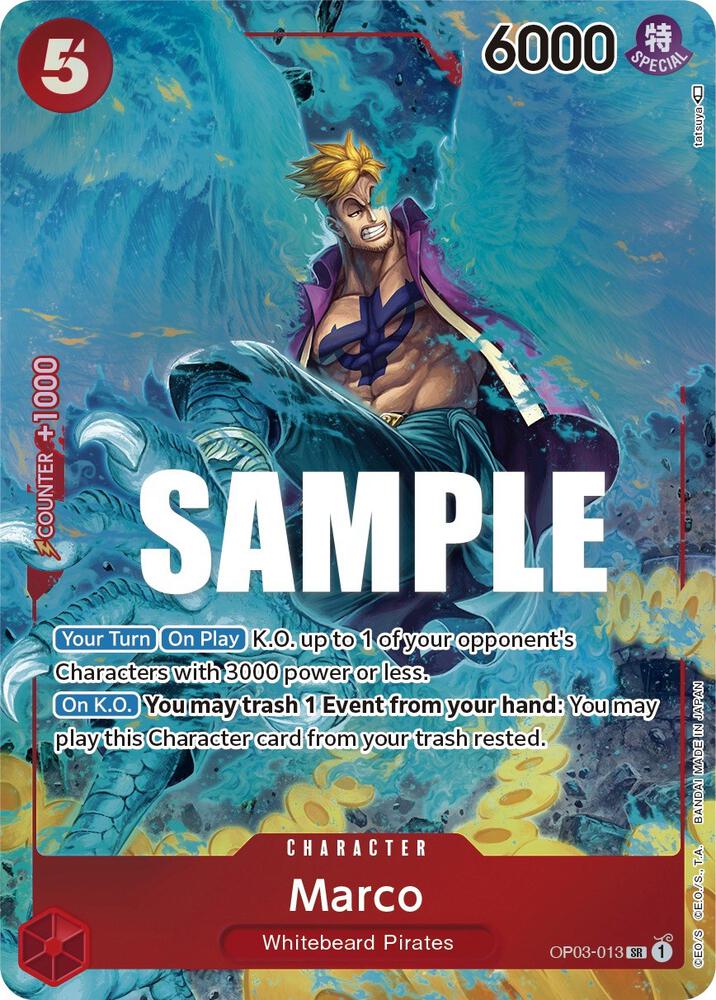 Marco Alternate Art onepiece card