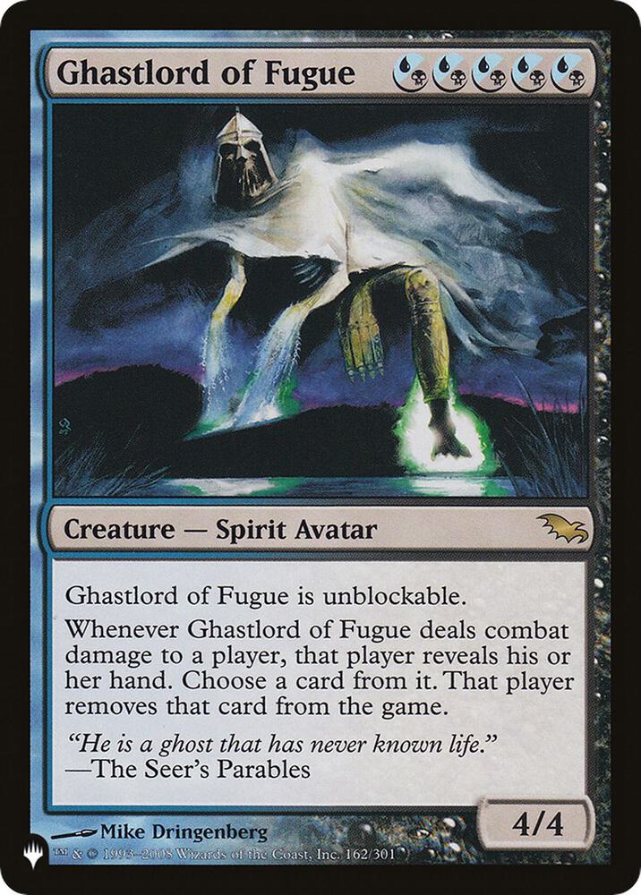 Ghastlord of Fugue #SHM-162 — The List