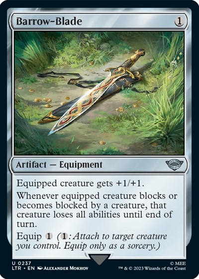 Barrow-Blade Holo - Universes Beyond: The Lord of the Rings: Tales of Middle-earth