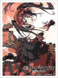 Curtain Damashii Imported Card Sleeves Curtain Damashii: Date A Live IV - Kurumi Tokisaki / KV (65-Sleeves)