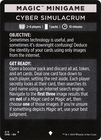 Magic Minigame: Cyber Simulacrum