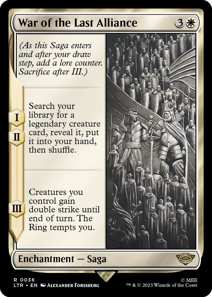 War of the Last Alliance - Universes Beyond: The Lord of the Rings