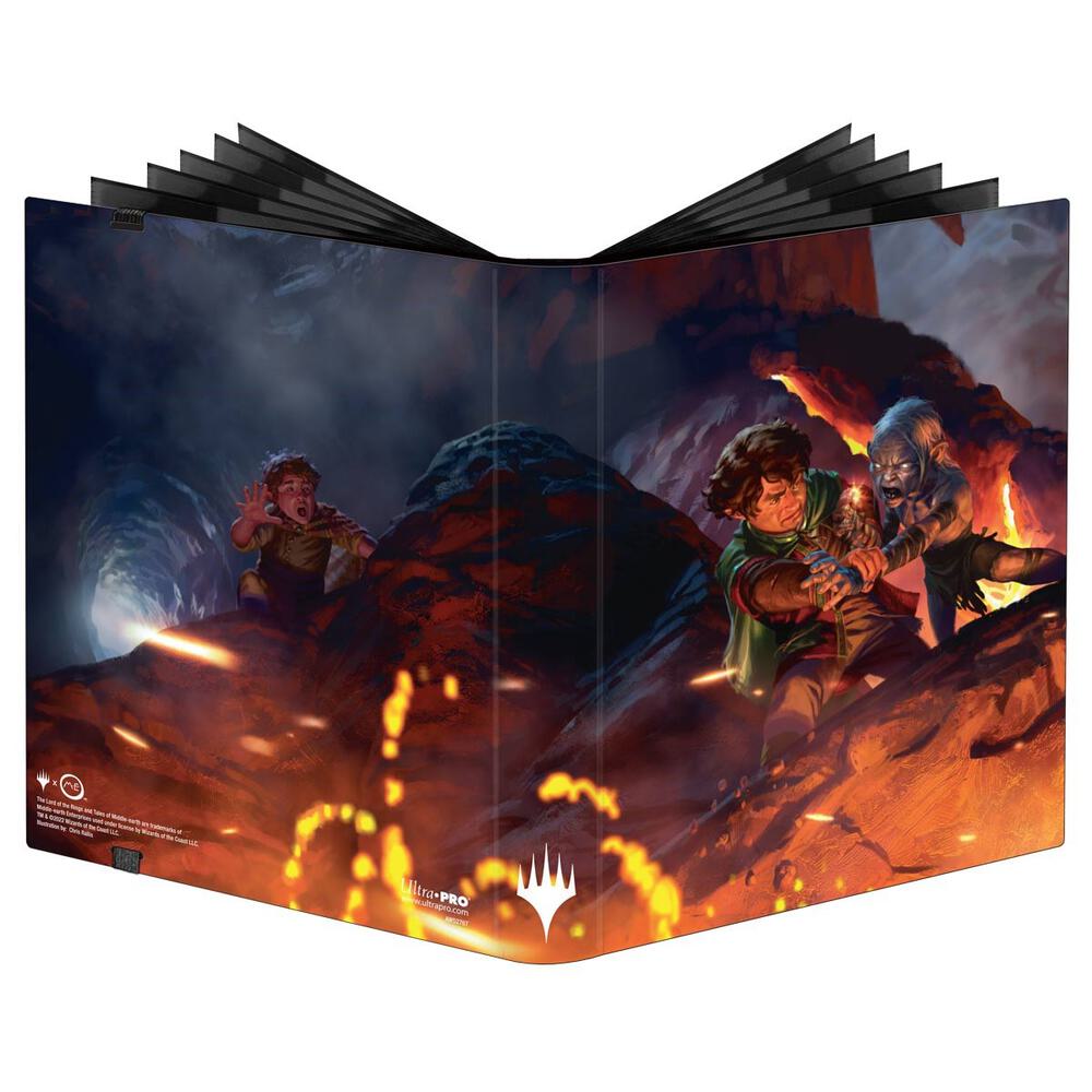The Lord of the Rings: Tales of Middle-earth Frodo and Gollum 9-Pocket PRO-Binder for Magic: The Gathering — sealed Ultra PRO product photographed on a white background