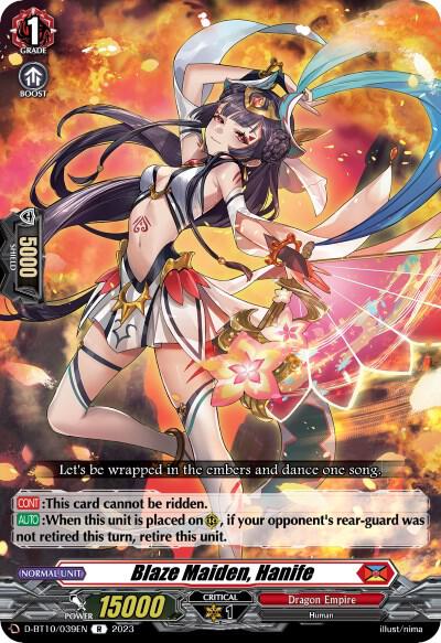 Blaze Maiden, Hanife