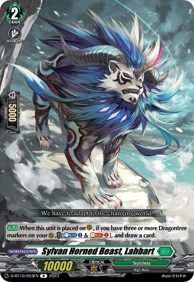 Sylvan Horned Beast, Lahbart - D-BT10: Dragon Masquerade