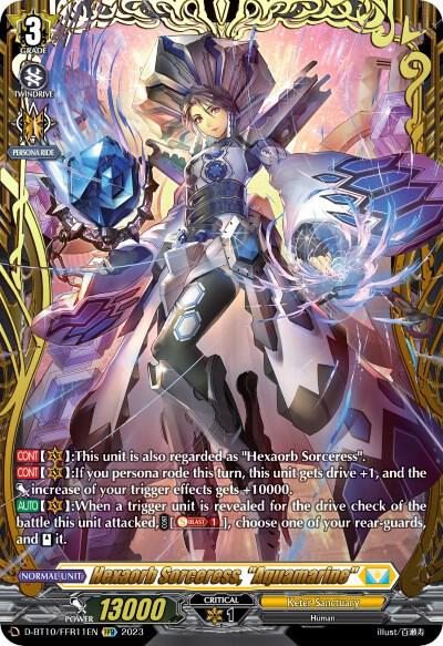 Hexaorb Sorceress, "Aquamarine" (FFR)