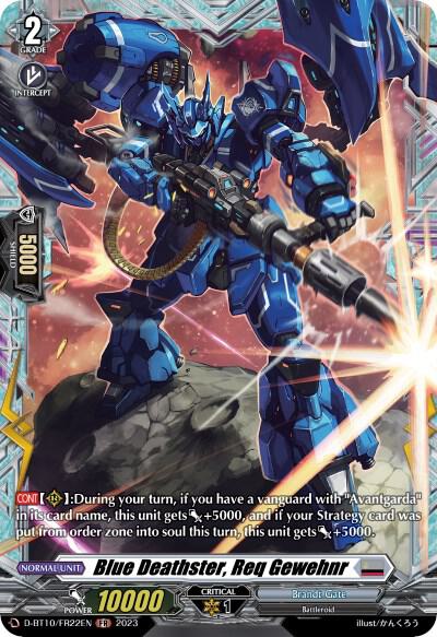 Blue Deathster, Req Gewehnr (FR)