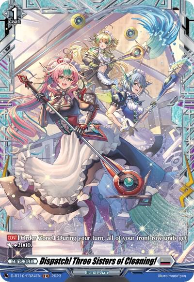Dispatch! Three Sisters of Cleaning! (FR)