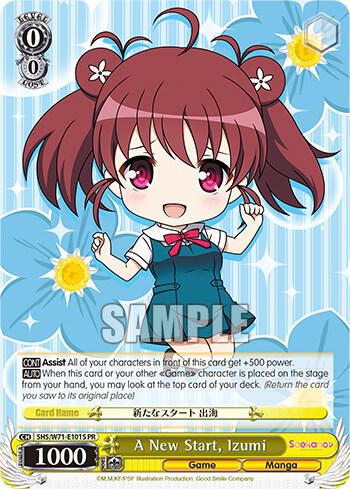 A New Start, Izumi (Foil)