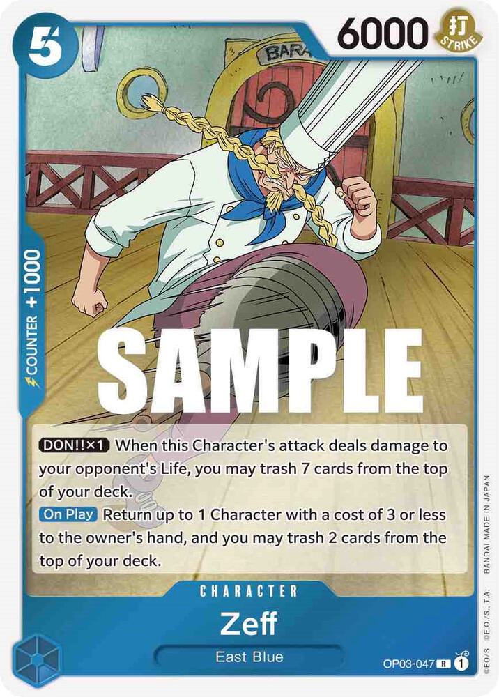 Zeff - Pillars of Strength - One Piece Card Game - TCGplayer.com